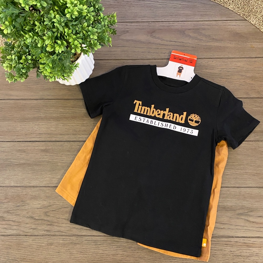 Brand New Boys 2 Piece Timberland Outfit